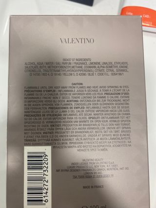 Perfume Valentino uomo Hombre