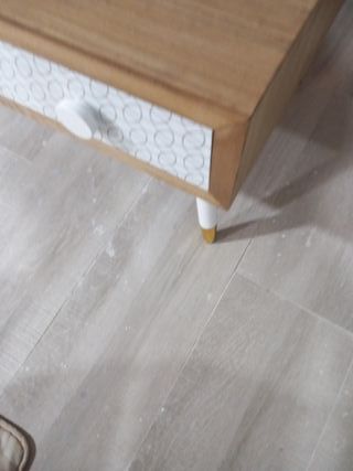 Mueble TV madera con cajones