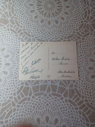 5 Postales Antiguas Años 60