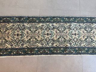 Alfombra artesanal de lana hecha en Túnez