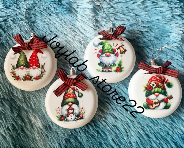 24 Addobbi Albero Natale (anche singolarmente)