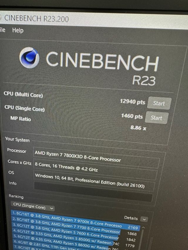 Procesador AMD Ryzen 7 7800X3D #O40286