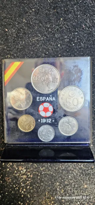 Colección Monedas España 1982