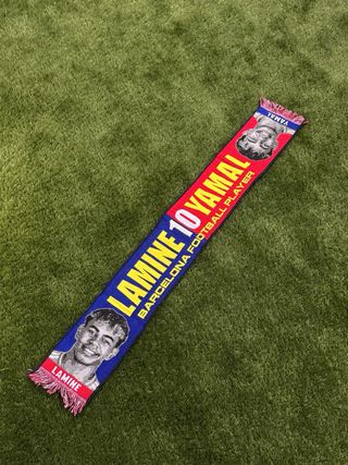 Bufanda Lamine Yamal FC Barcelona