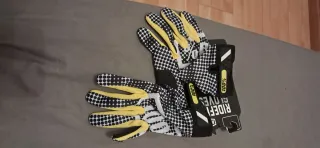 Guantes 100% Negro y Amarillo