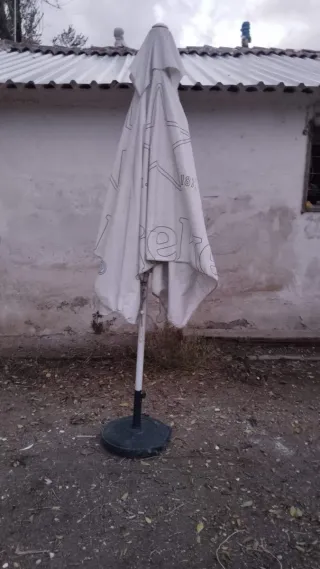 Sombrillas Heineken Blancas