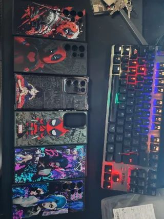 Fundas Samsung S22 Ultra (Marvel, Jinx)
