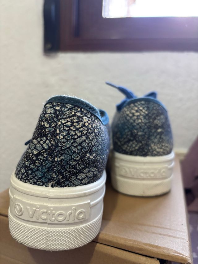 Zapatillas Victoria Azul/Multicolor