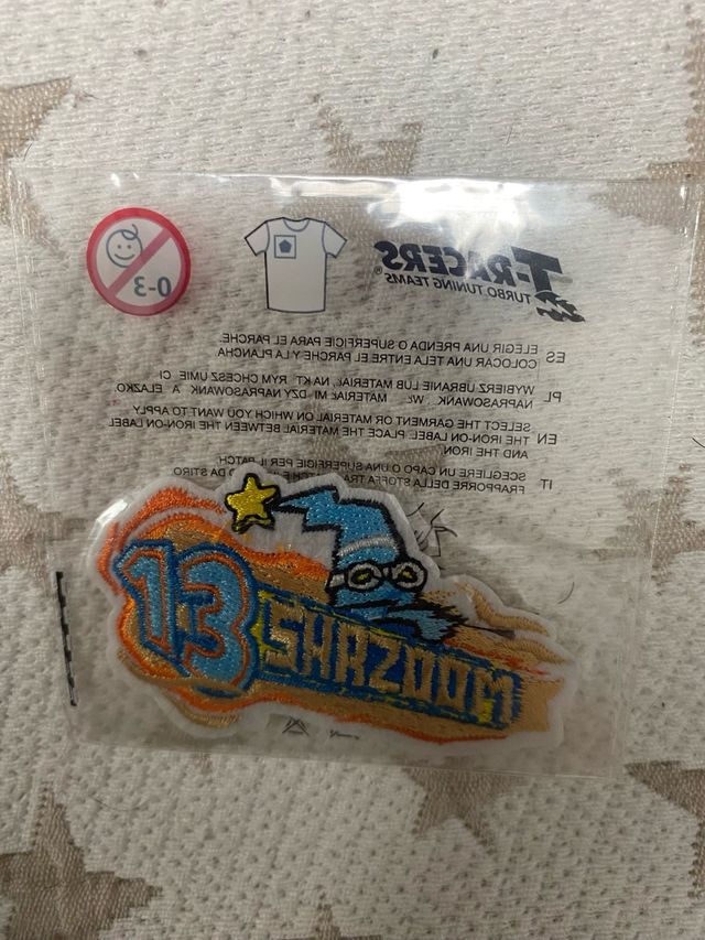 Parches T-Racers 13 SHAZOOM