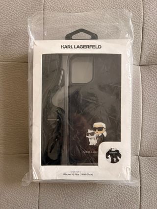 Cover Karl Lagerfeld con laccio nero