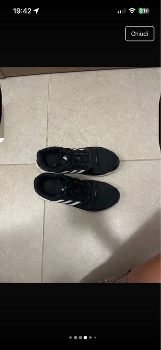 Scarpe Adidas nere uomo