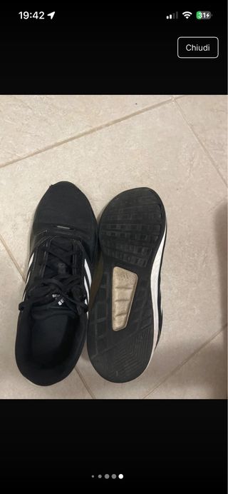 Scarpe Adidas nere uomo