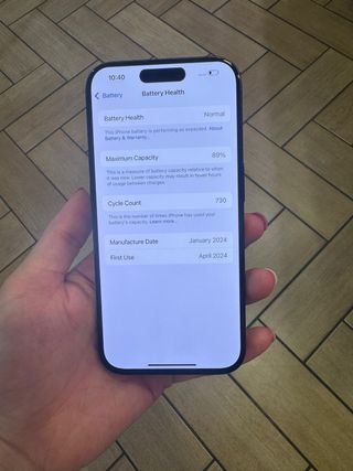 iPhone 15 Pro 256GB Grigio Siderale