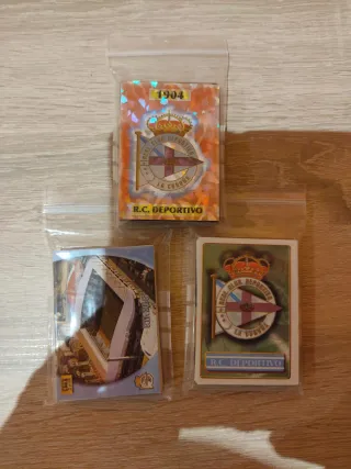 Lote Cromos R.C. Deportivo La Coruña