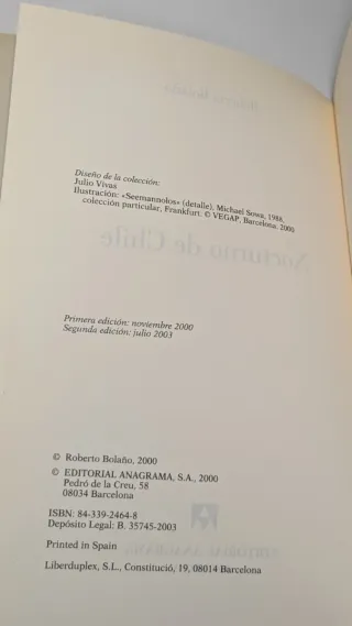 2x75€ Roberto Bolaño