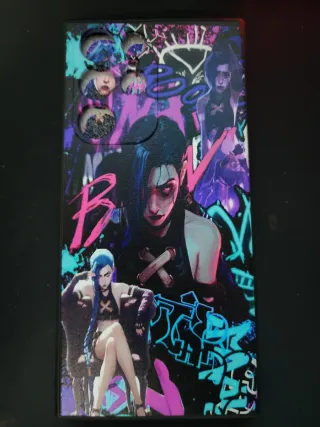 Funda Samsung S22 Ultra Jinx Arcane