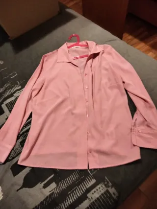 Blusa rosa Marks & Spencer talla 44