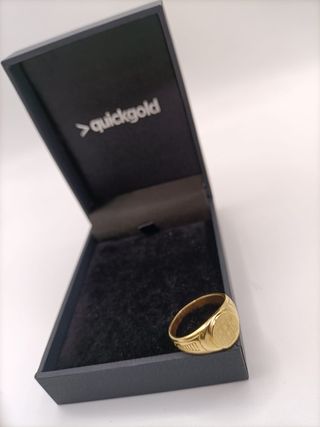 Anillo Sello Oro 18k - 4,40gr 