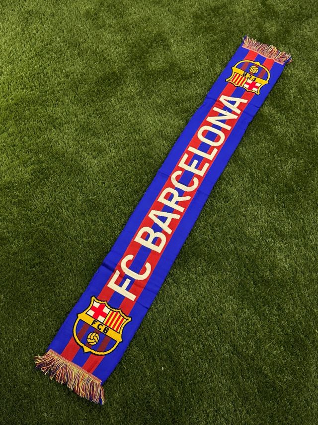 Bufanda FC Barcelona Azul y Roja