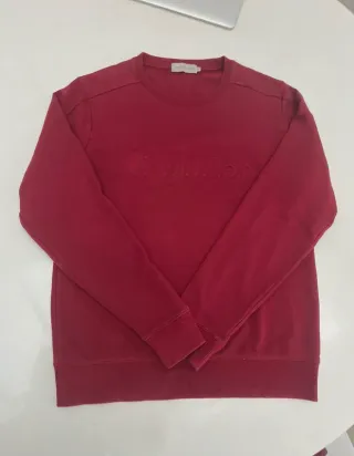 Sudadera Calvin Klein Roja Talla M