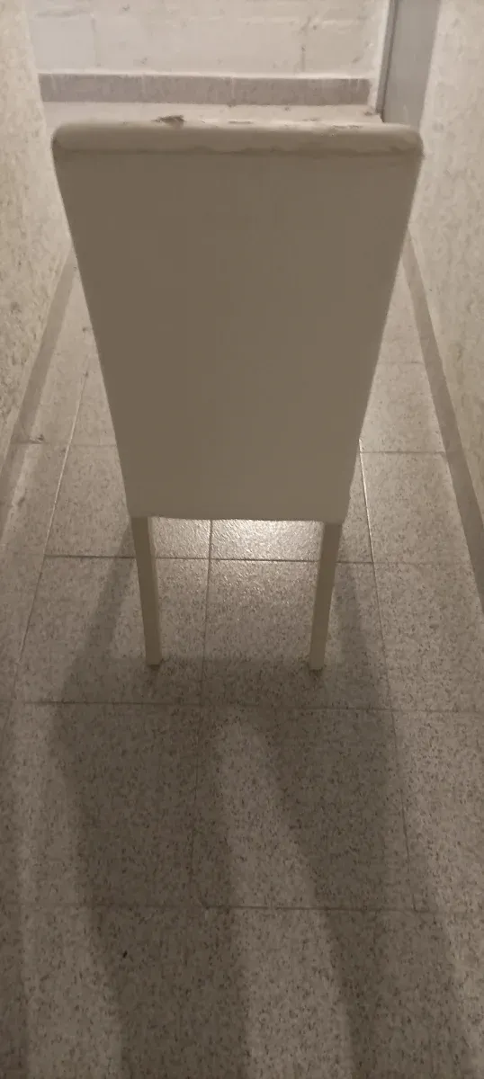 Sillas Beige Piel Sintética