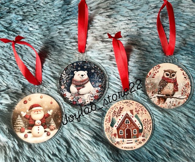 38 Addobbi Albero Natale (anche singolarmente)