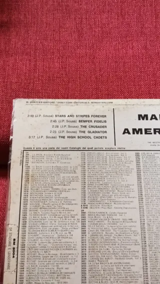 LP Marce Americane - The West Point Military Band