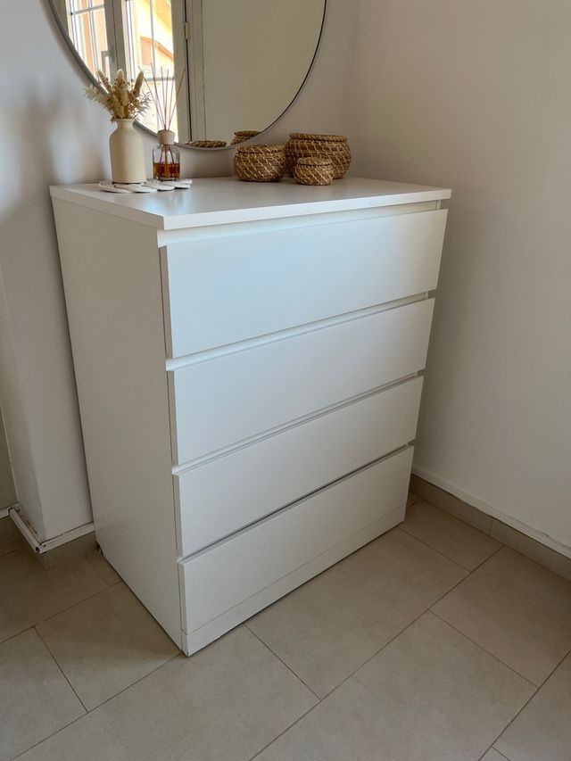 Cómoda Ikea MALM Blanca