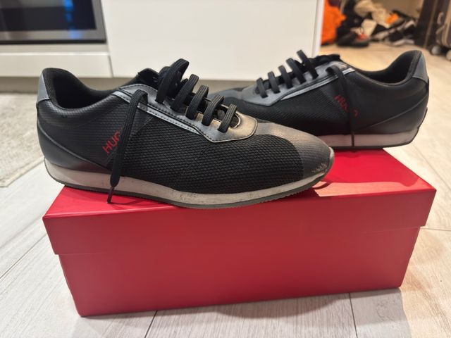 Zapatillas Hugo Boss Cyden Lowp Negras/Grises