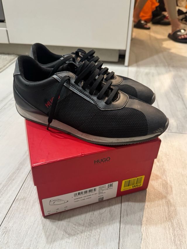 Zapatillas Hugo Boss Cyden Lowp Negras/Grises