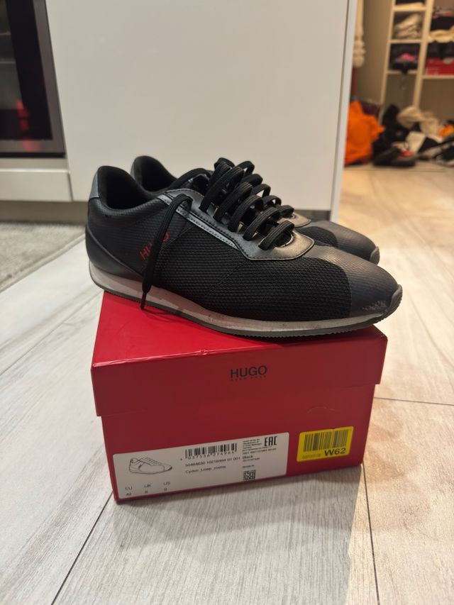 Zapatillas Hugo Boss Cyden Lowp Negras/Grises