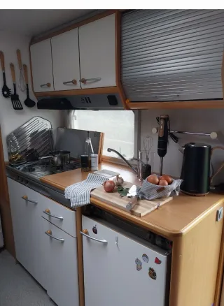 KNAUS SUDWIND 550 TKF- Lista para viajar 6 plazas