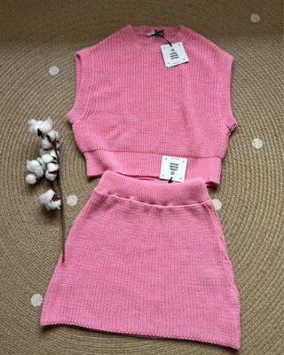 Conjunto punto rosa