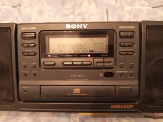 Sony CFD 250 Boombox CD Radio Cassette