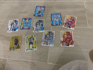 Cartas fútbol 2019-2020 lote 10 casa tas