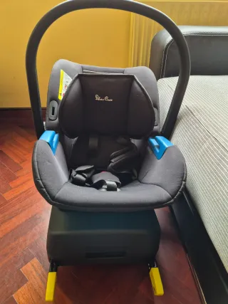 Silla de coche grupo 0,Silver Cross Negra