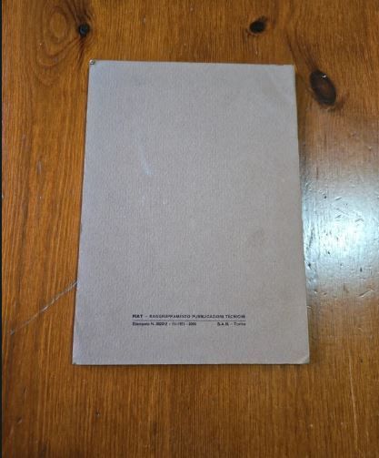 Libretto Uso e Manutenzione Trattore Fiat T.M. 48