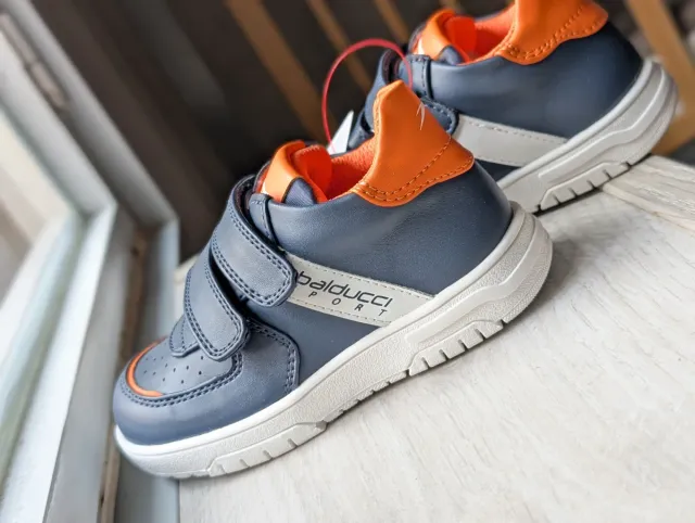 Zapatillas Balducci Piel Velcro Niño Talla 23 y 24