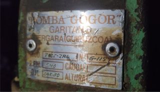 Bomba de regar GOGOR doble turbina