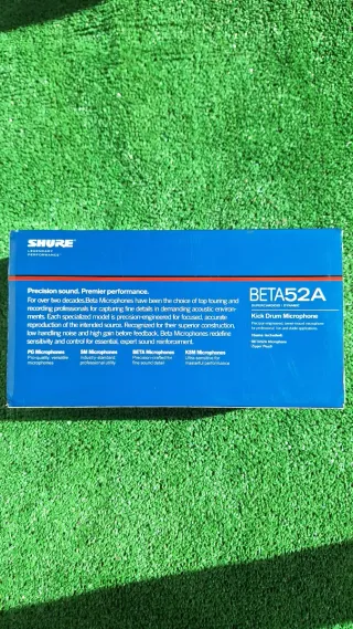 Shure BETA 52A Micrófono Bombo Nuevo precintado