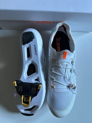 Zapatillas Ciclismo DMT Pogi 2025 Blancas