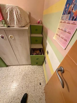 Cama nido doble dormitorio completa