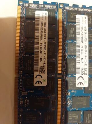 64GB en 4x 16GB ECC REG DDR3 SK hynix para Servido