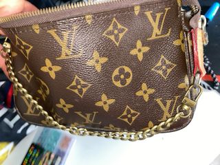 Bolso Louis Vuitton Monogram Marrón Dorado