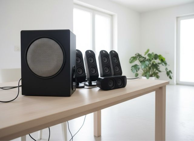 Sistema Audio 5.1 HD Logitech Nero