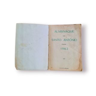 Almanaque Sto António 1962 Editorial F