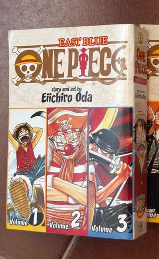 Manga One Piece 1-2-3 Inglés