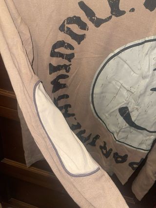 Maglietta Oil Company M Beige/Marrone