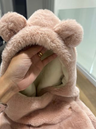 Borsa per culla rosa mango, come nuova