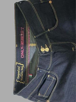 Jeans vita bassa ONLY vintage y2k blu